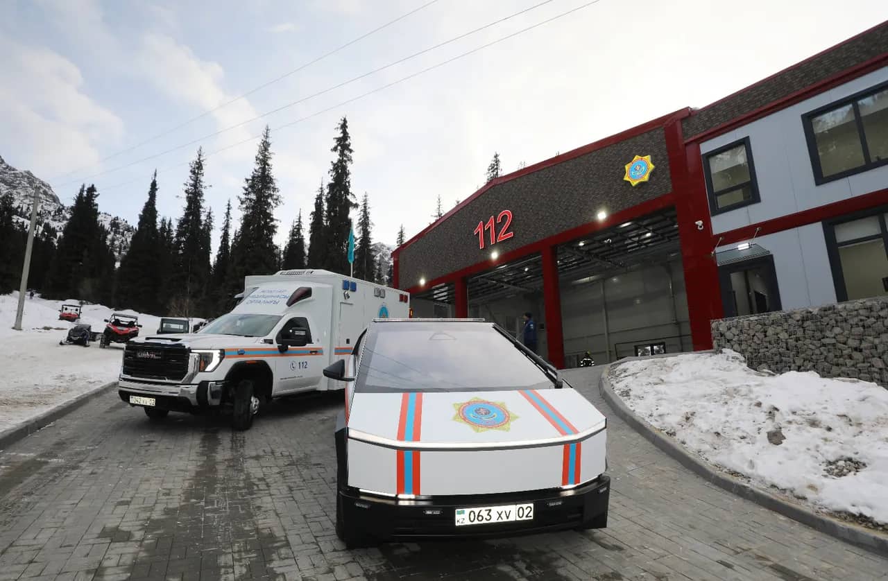 Tesla Cybertruck будут дежурить на саммите ОТГ в Туркестане