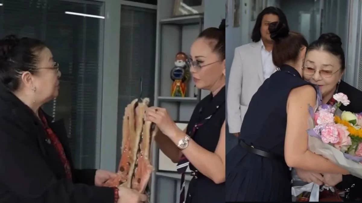 Баян Алагөзова Меруерт Өтекешоваға қалаған жерінен үй алып беруге уәде етті