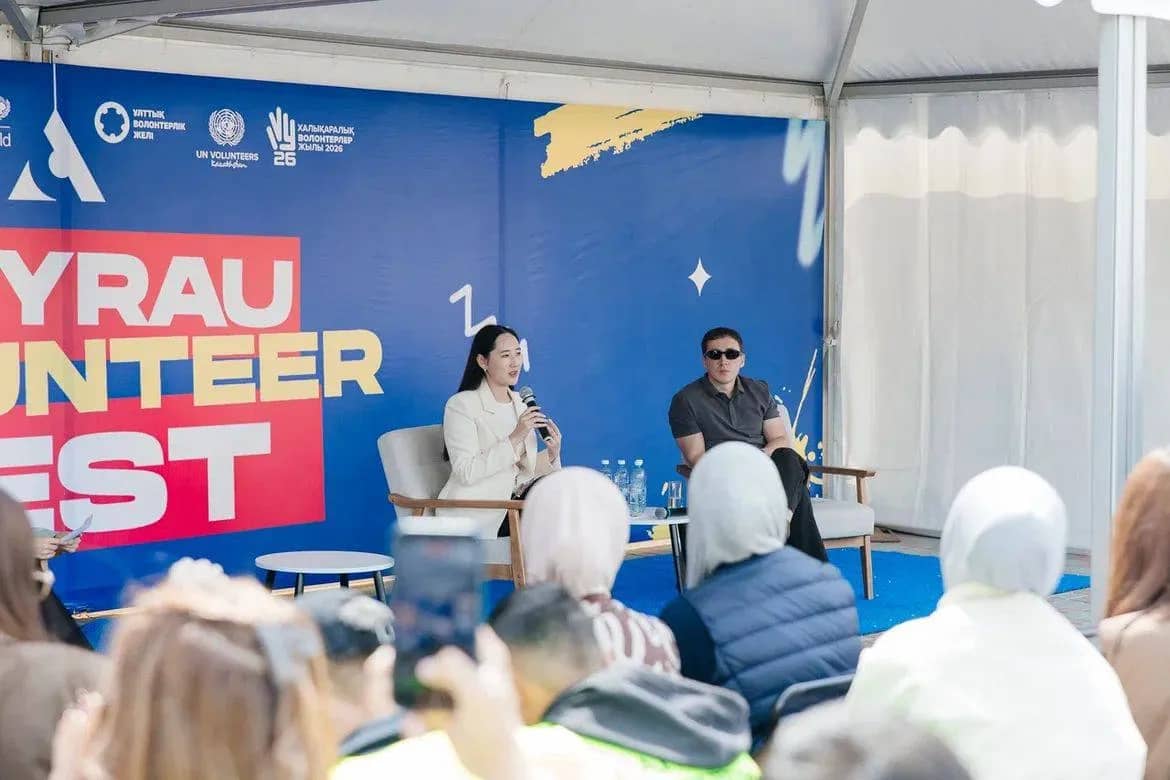 «ATYRAU VOLUNTEER FEST»: 1000-ға жуық жас бас қосқан ауқымды алаң