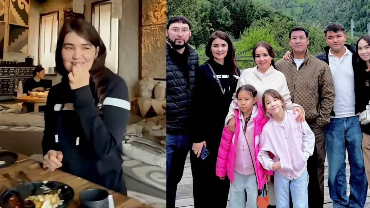 «Құдағи шошаңдап қалған»: Жанболат пен Жазира құдаларымен қыдырды 