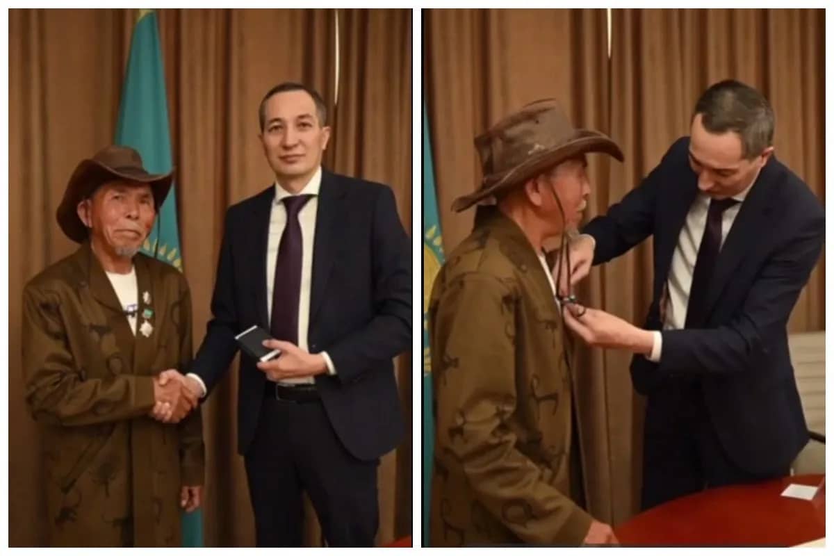 Еуропаға жаяу жеткен 76 жастағы саяхатшыға құрметті атақ берілді