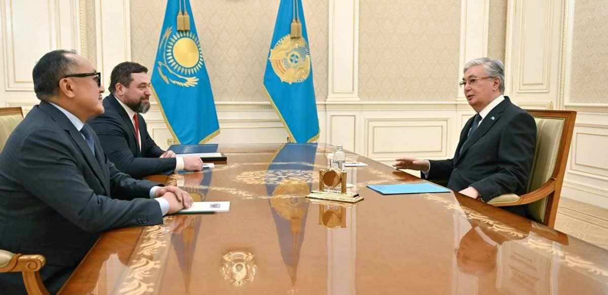 Михаил Ломтадзе Президентке Kaspi.kz-тің АҚШ-тағы IPO-ға табысты шыққанын мәлімдеді