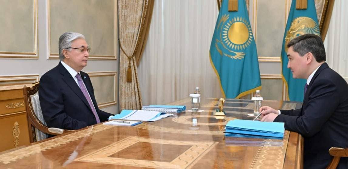 Президент Премьер-Министр Олжас Бектеновті қабылдады