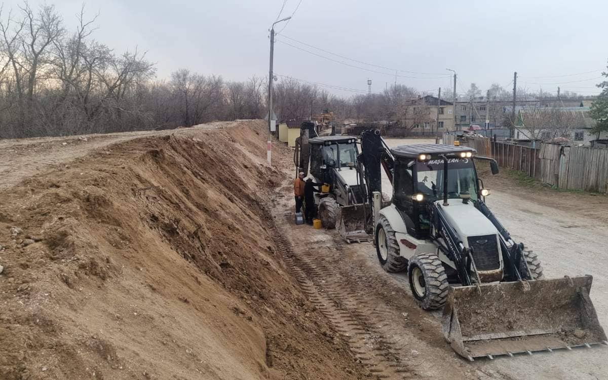 БҚО-да Жайық өзені бойында ұзындығы 40 шақырымнан асатын бөгеттер тұрғызылып жатыр