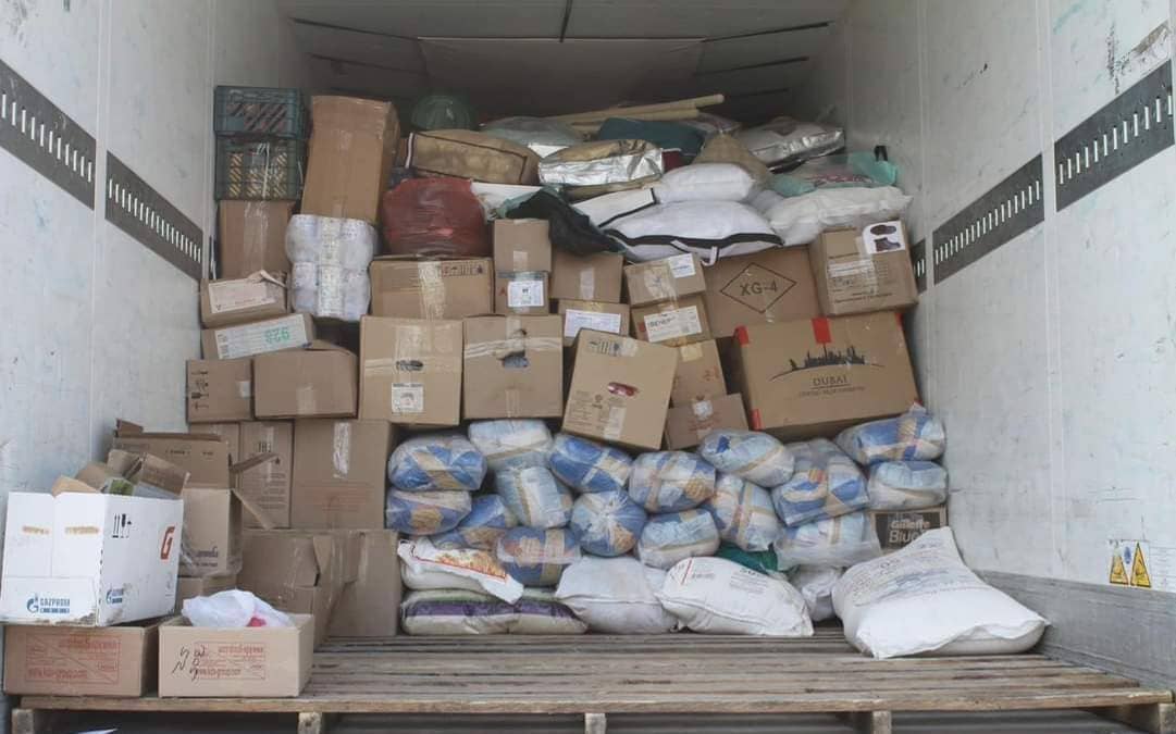 Түркістандықтар батыс өңірлеріне гуманитарлық көмек жіберді