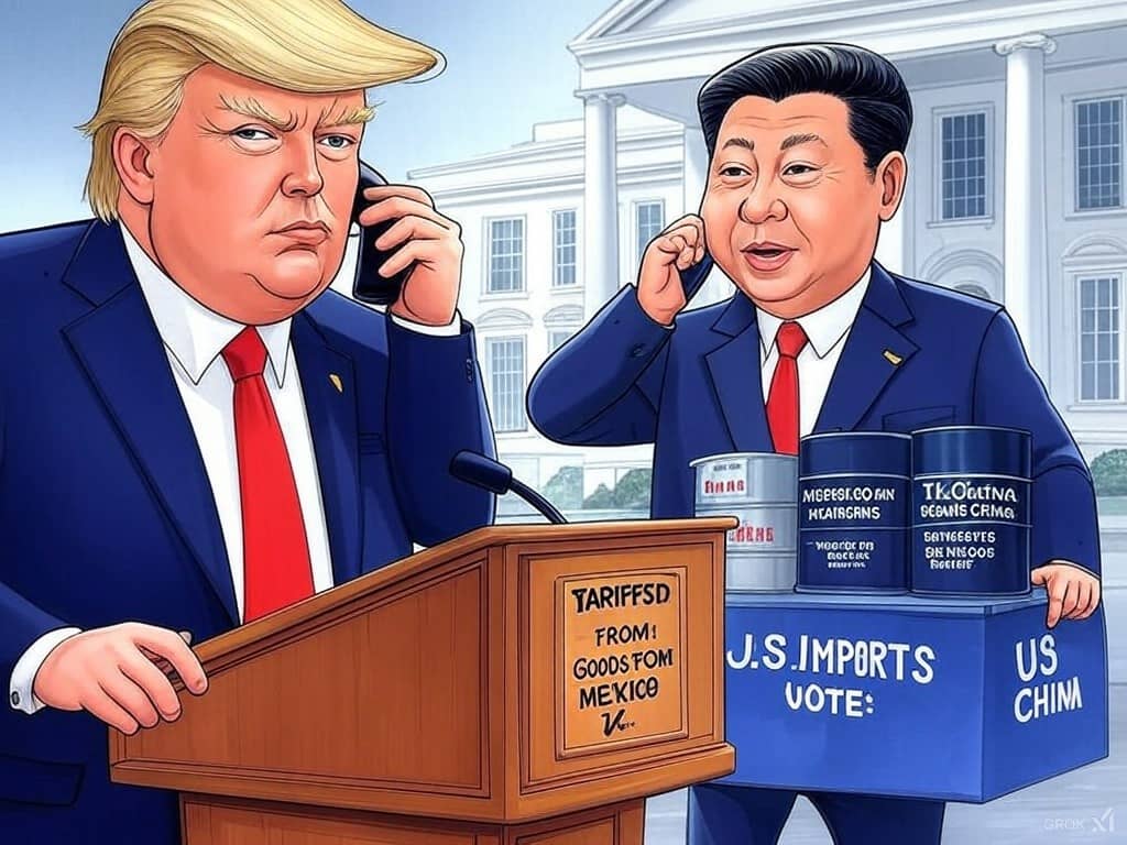 Трамп үш елден келетін тауарларға баж салығын енгізді