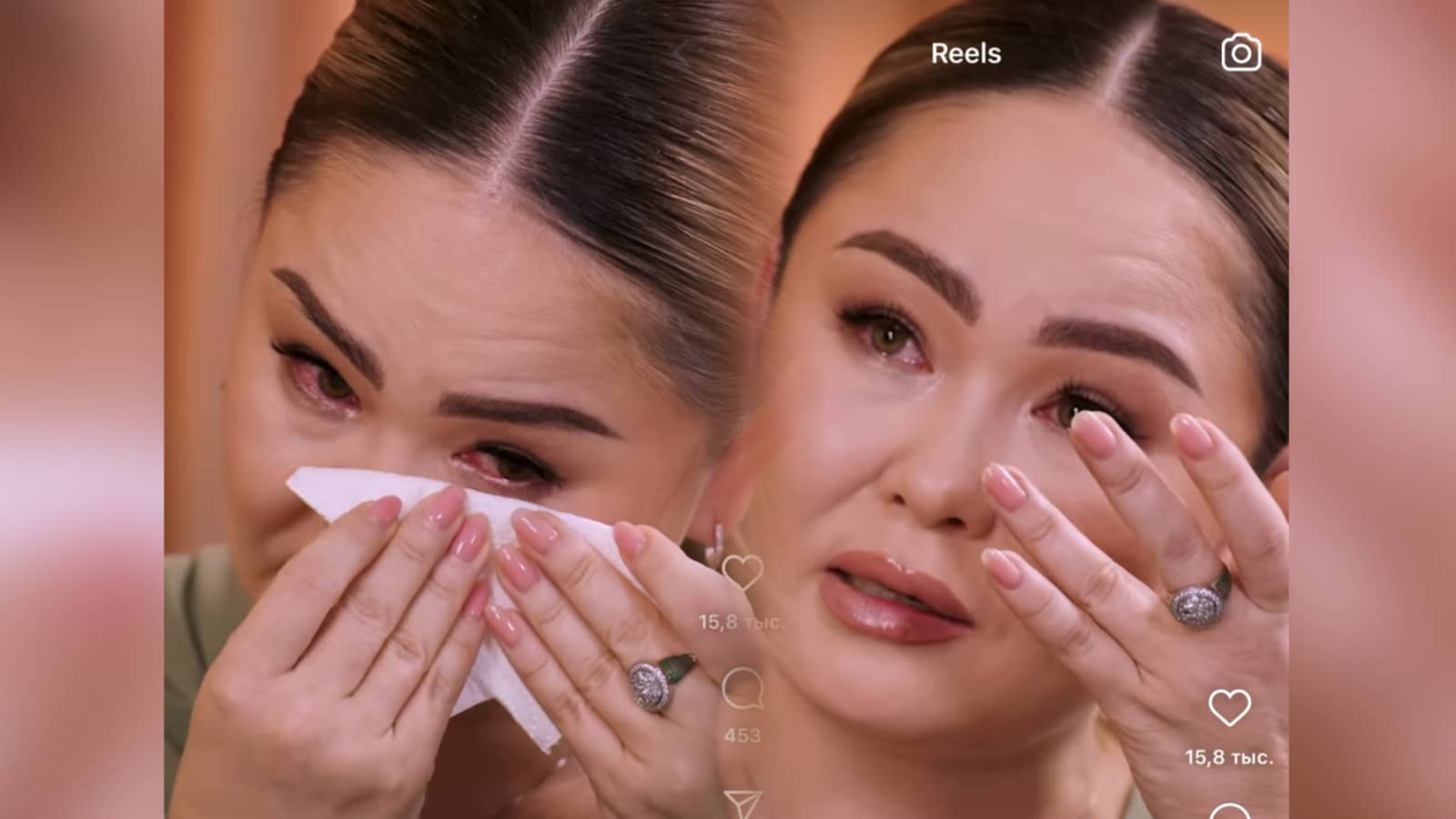 Дана Есеева ең ауыр сәтін еске алып, көз жасына ерік берді