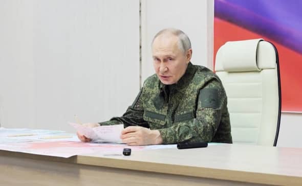 Курск облысындағы Украина әскерилері толық қоршауда - Путин
