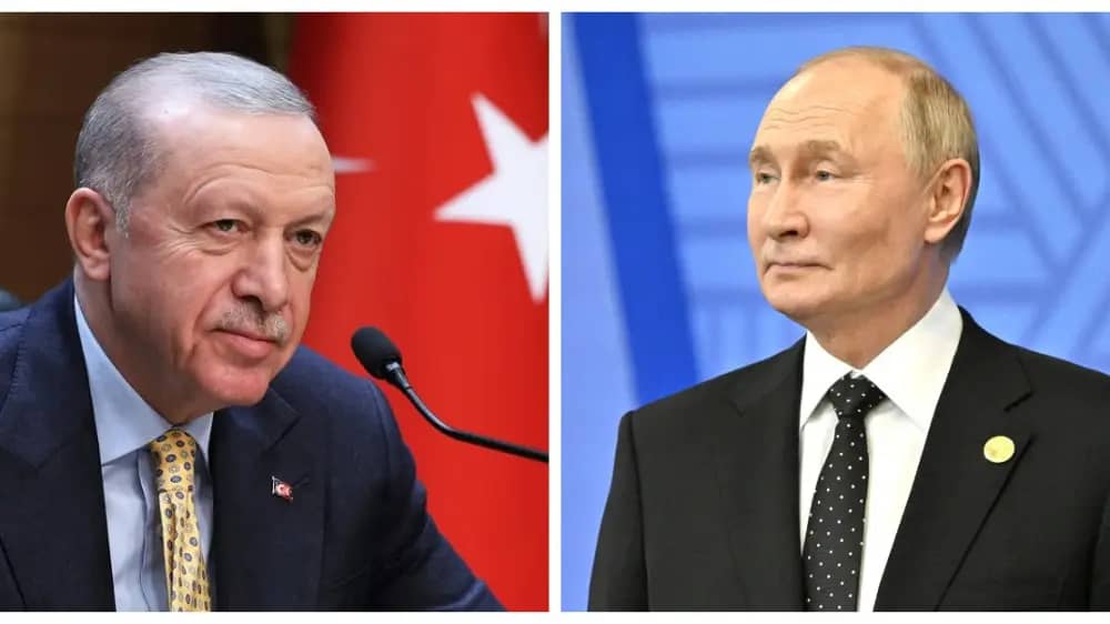Ердоған мен Путин телефон арқылы сөйлесті