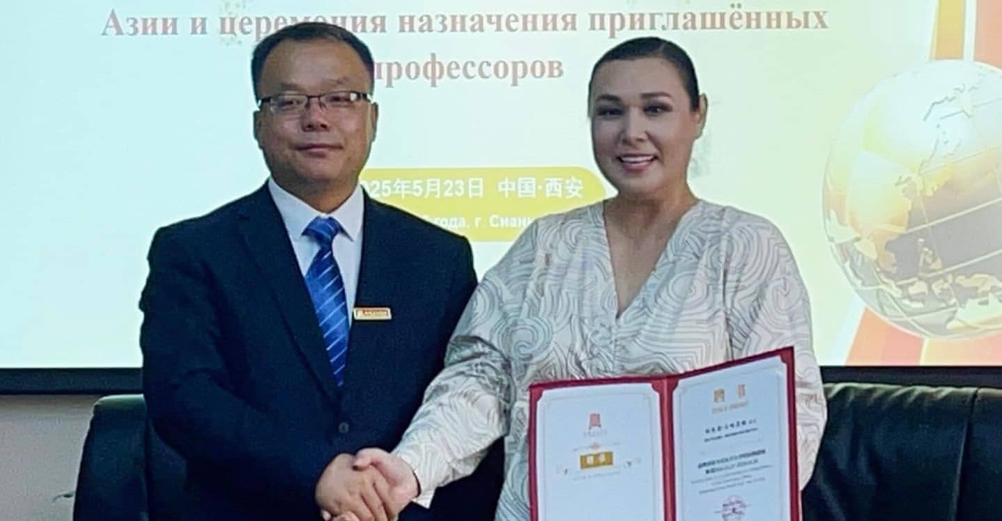 Шымкенттіктерден зәбір көрген опера әншісі Қытайда  профессор атанды