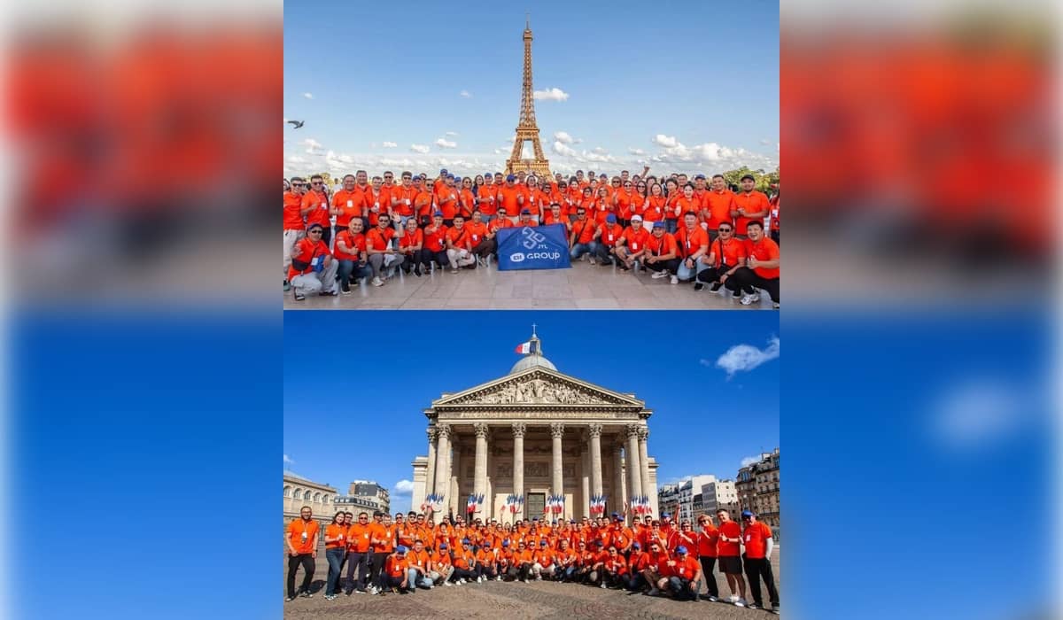 BI Group компаниясының 200 қызметкері корпоративтік бағдарламамен Парижге аттанды