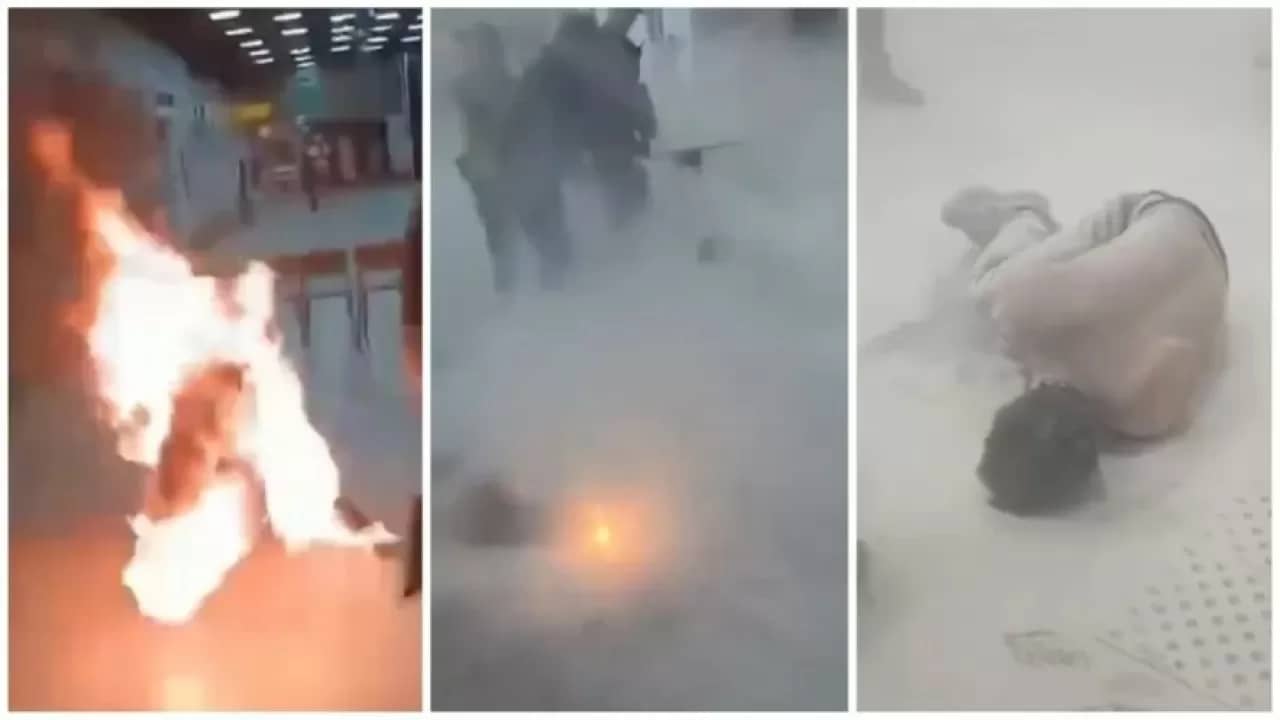 Алматы әуежайында өзіне от қойған ер адамның әрекетіне не түрткі болғаны белгілі болды