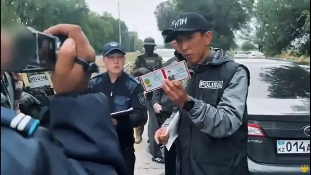 Алматы – Бішкек тас жолында полиция мен ҰҚК арнайы операция жүргізді