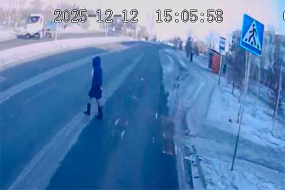 Қостанайда өліммен аяқталған жантүршігерлік апат видеоға түсіп қалды