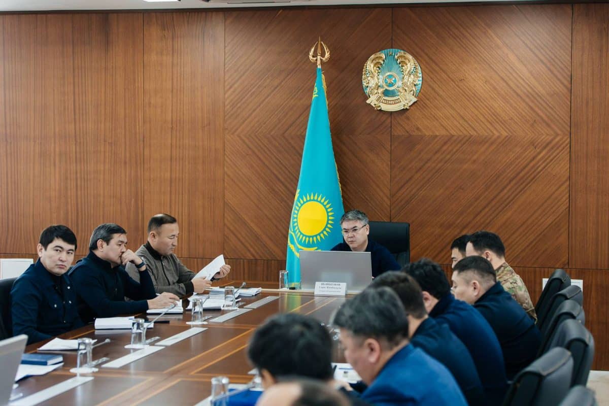 В Атырауской области состоялось заседание оперативного штаба по ликвидации последствий непогоды