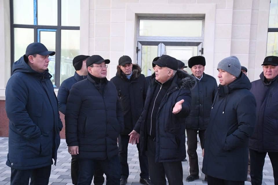 Қызылорда облысы әкімінің орынбасары Қазалы ауданындағы құрылыс нысандарымен танысты