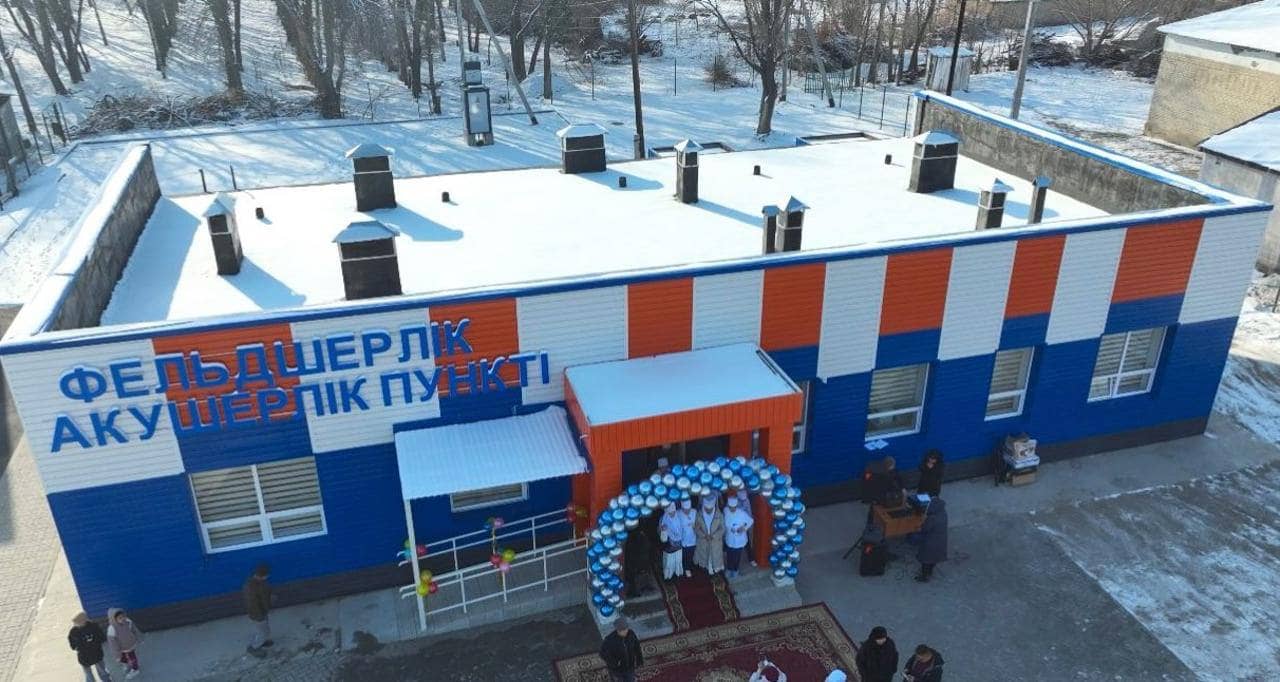 «Көмір жағып, тар бөлмеде отырдық»: Жетісудағы фельдшер жаңа ғимаратқа көшті