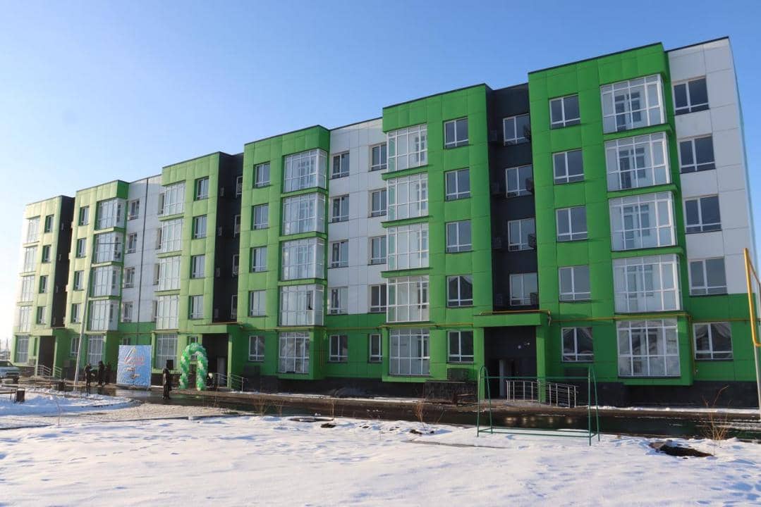 Жыл қорытындысы: Жетісуда пайдалануға берілген тұрғын үй көлемі 400 мың шаршы метрден асып, 11%-ға өсті