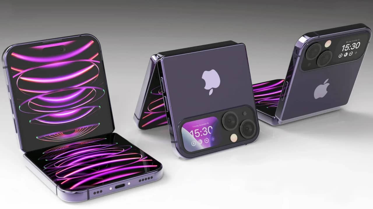 Apple алғашқы «бүктелетін» iPhone моделін таныстырмақ (ФОТО)