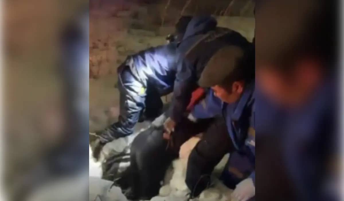 В Темиртау мужчина провалился в колодец