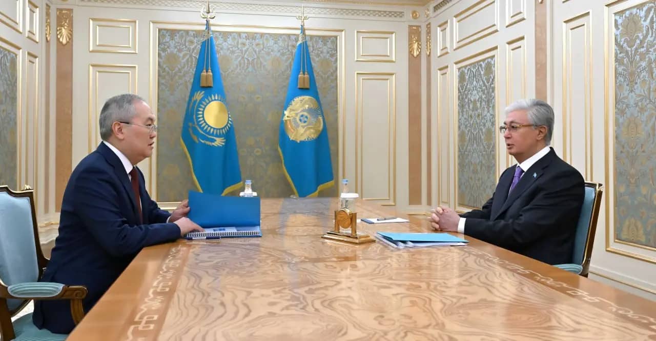 Қаржылық мониторинг агенттігінің төрағасы Президентке есеп берді