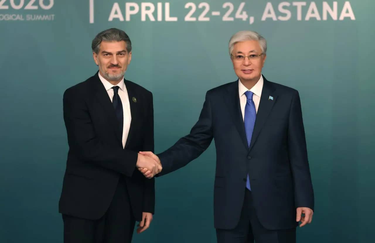 Tokayev meets with Georgian leader