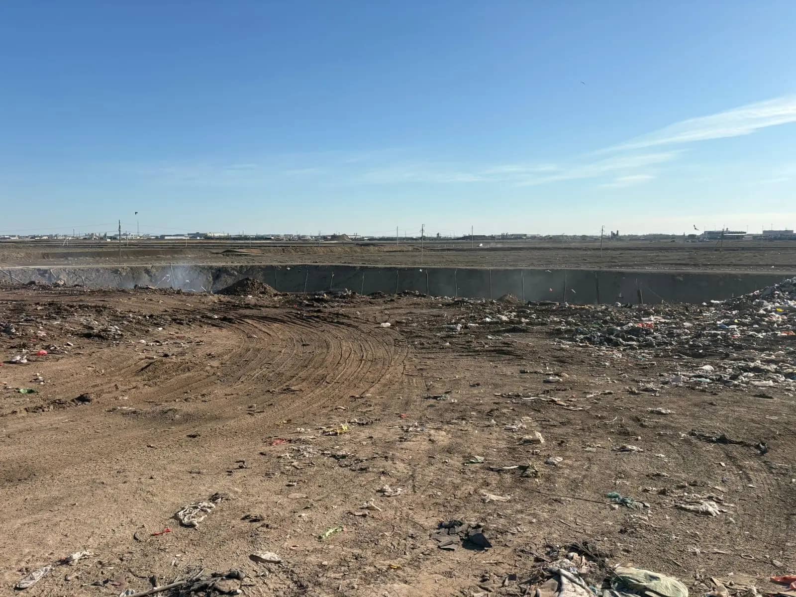 Атыраудағы қоқыс полигонындағы өрт толықтай сөндірілді