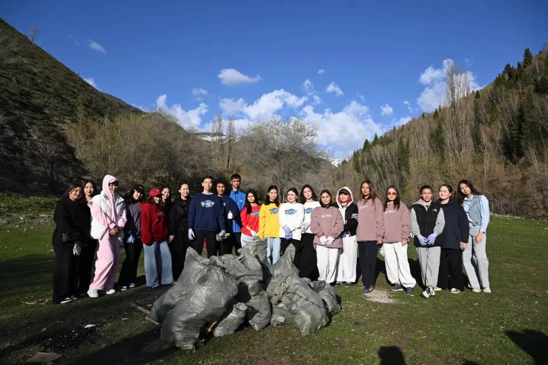 Environmental action 'Eco Spring Action' held in Zhetysu within the framework of the national ideology 'Taza Kazakhstan'