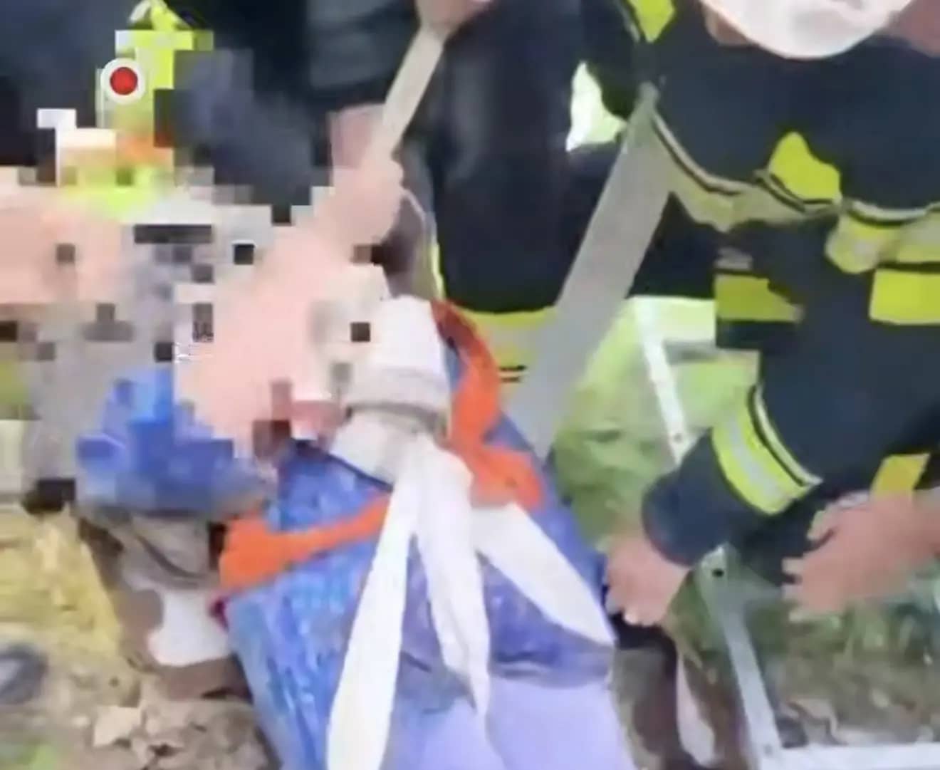 Elderly woman falls into open sewer pit in Shymkent