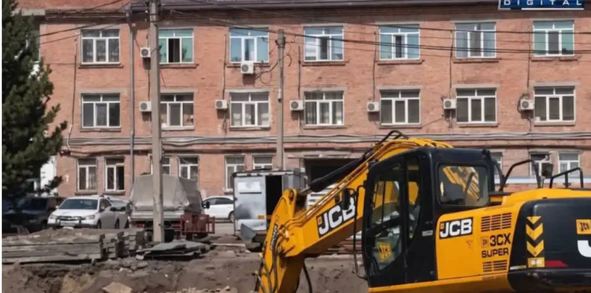 Hospital being built on site where human bones were found in East Kazakhstan