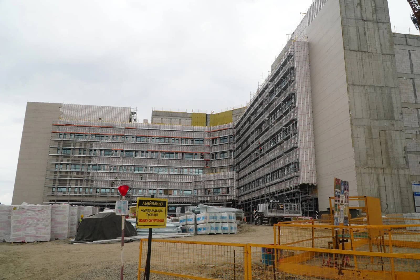 Multidisciplinary regional hospital with 630 beds being built in Kokshetau