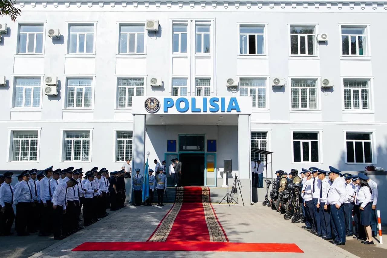 Абай полиция бөлімінің әкімшілік ғимараты пайдалануға берілді 