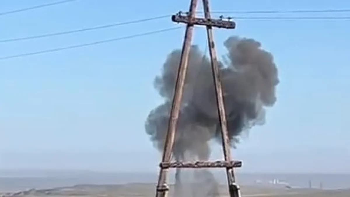 Debris of a drone was found in the Aktobe region.