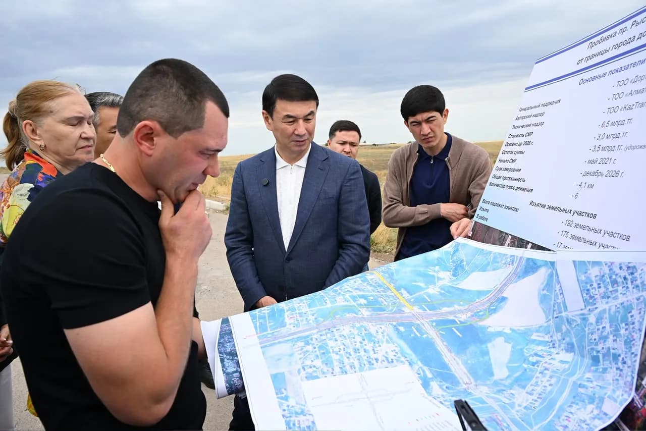 Абай даңғылын Үлкен Алматы айналма автомобиль жолына дейін ұзарту арқылы биыл көлік қозғалысын ашу жоспарланып отыр
