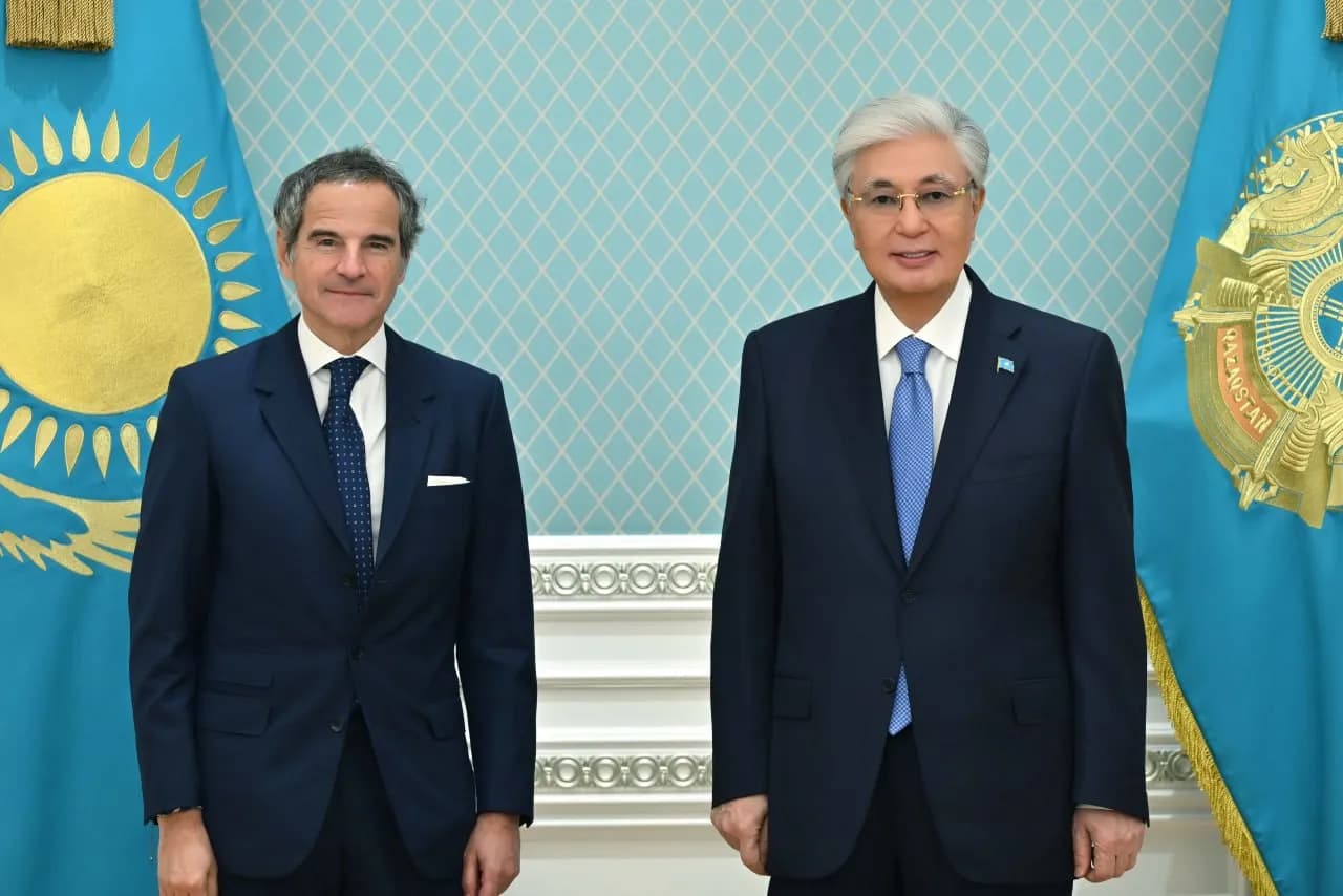 <p>Head of State Receives IAEA Director General Rafael Grossi</p>
