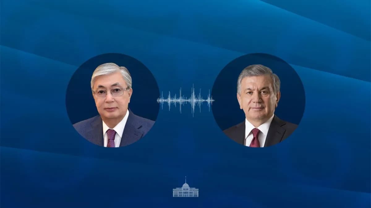Мемлекет басшысы Өзбекстан Президентімен сөйлесті