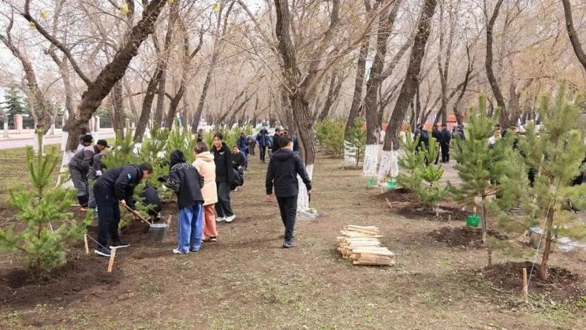 В рамках программы «Таза Қазақстан» в области Ұлытау прошли экологические челленджи