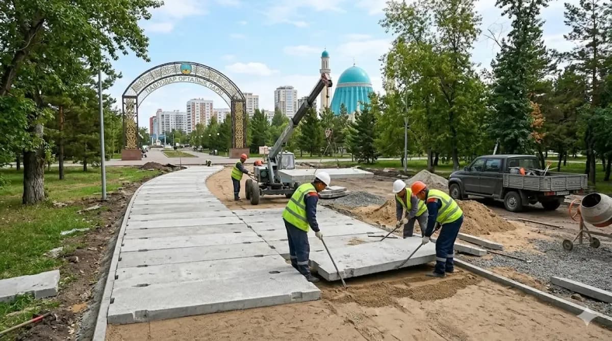 Әкімдіктің ақылсыз әрекеті: Павлодар билігі саябақтың аумағын 368 млн теңгеге бетондап тастамақ болған
