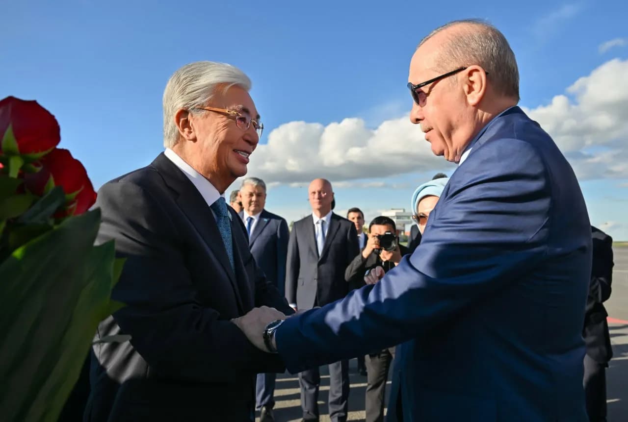 Астанаға Түркия президенті Режеп Тайип Ердоған келді