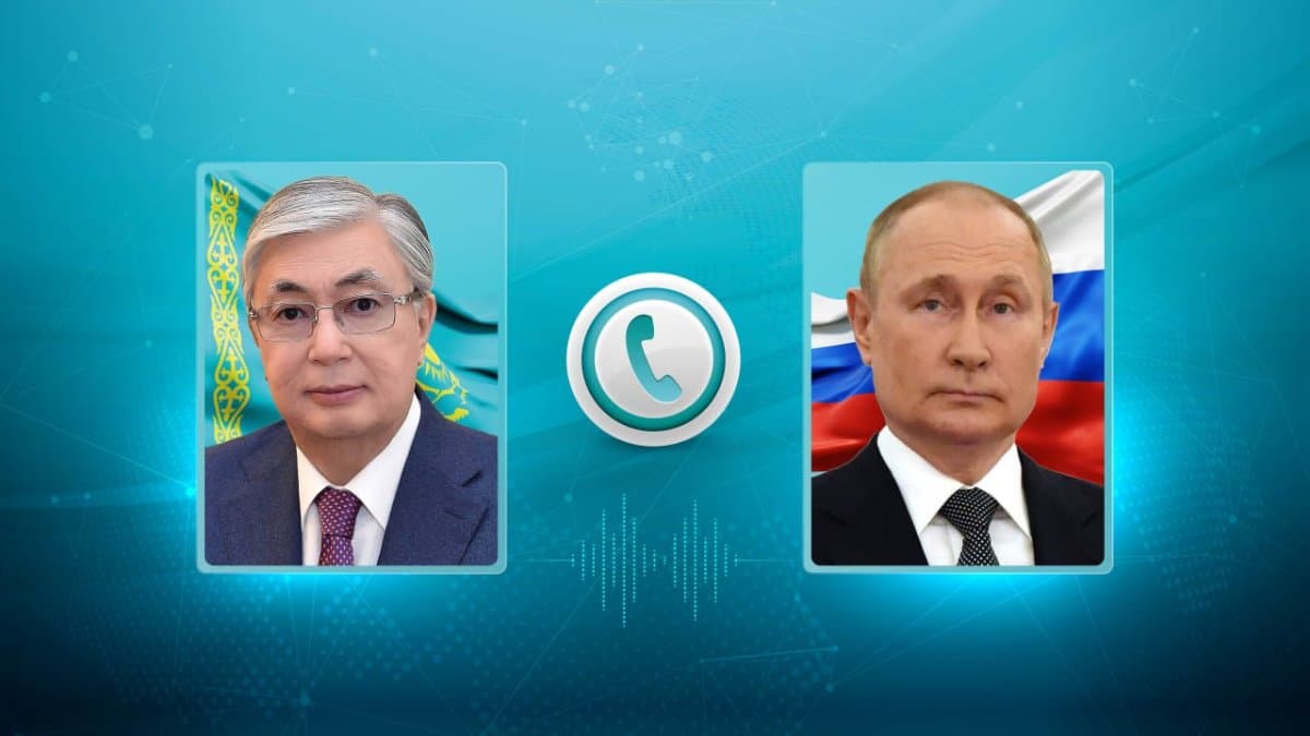 Тоқаев Путинді сайлаудағы жеңісімен құттықтады