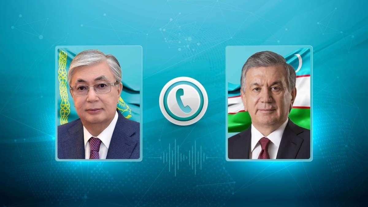 Мемлекет басшысы Өзбекстан Президенті Шавкат Мирзиёевпен телефон арқылы сөйлесті