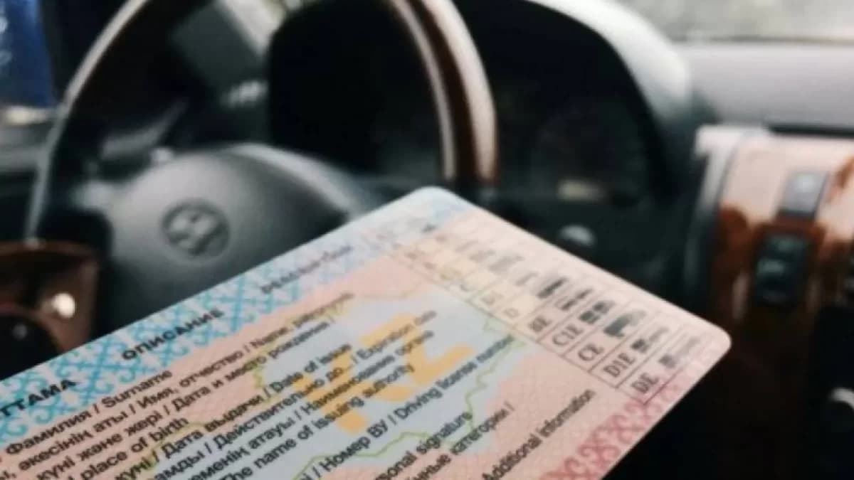 Қазақстанда кейінгі үш жылда 60 мың жүргізуші куәлігі заңсыз берілген