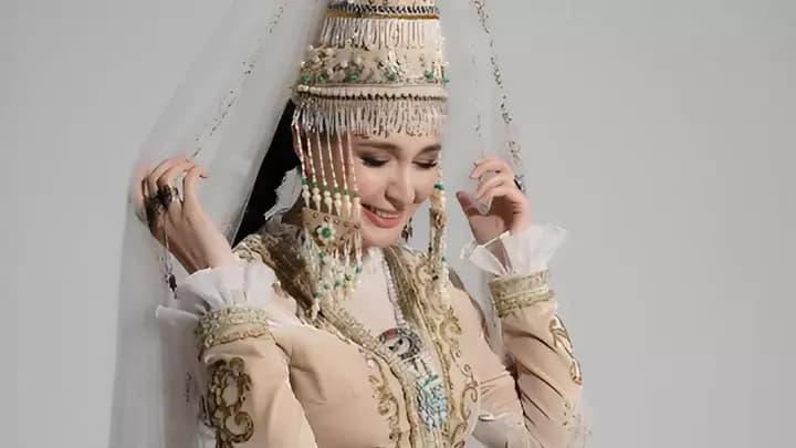 «Керемет, әдемі»: қазақ ұлттық киімін киген Зарина Алтынбаева көптің көзайымына айналды