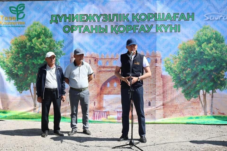 Туған жерді аялау: Түркістан облысында кең ауқымды сенбіліктер өтті