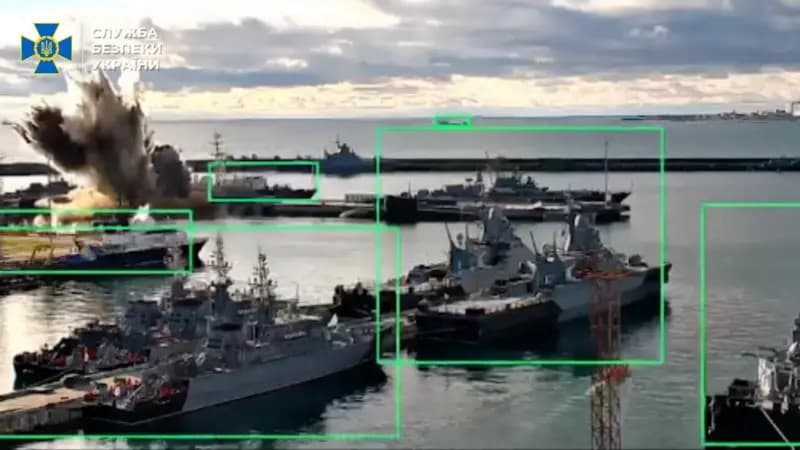 Россия признала факт атаки: Украина заявила о поражении подлодки «Варшавянка» подводными дронами