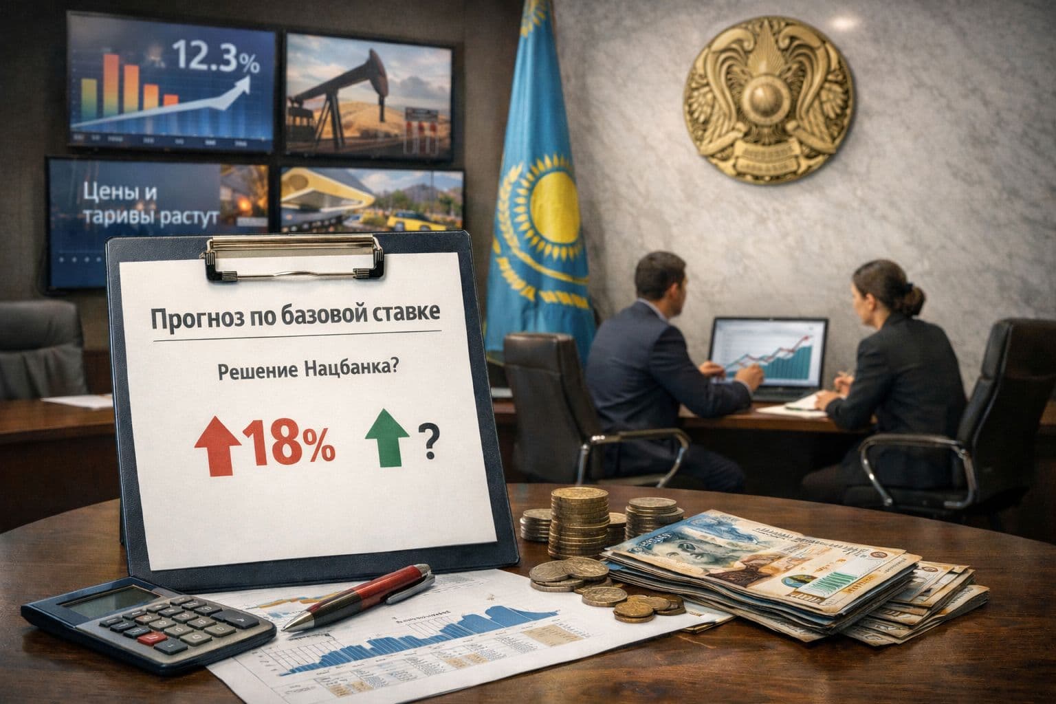 Нацбанк готовит решение: почему базовая ставка 18% пока не изменится?