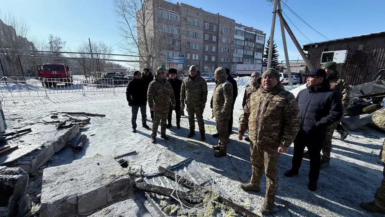 В Щучинске создана межведомственная комиссия после взрыва в кафе