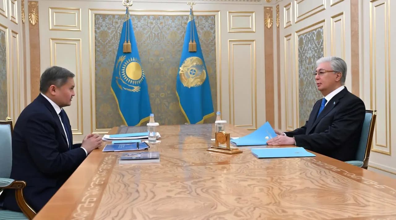 Президент Касым-Жомарт Токаев принял министра науки и высшего образования Саясат Нурбек