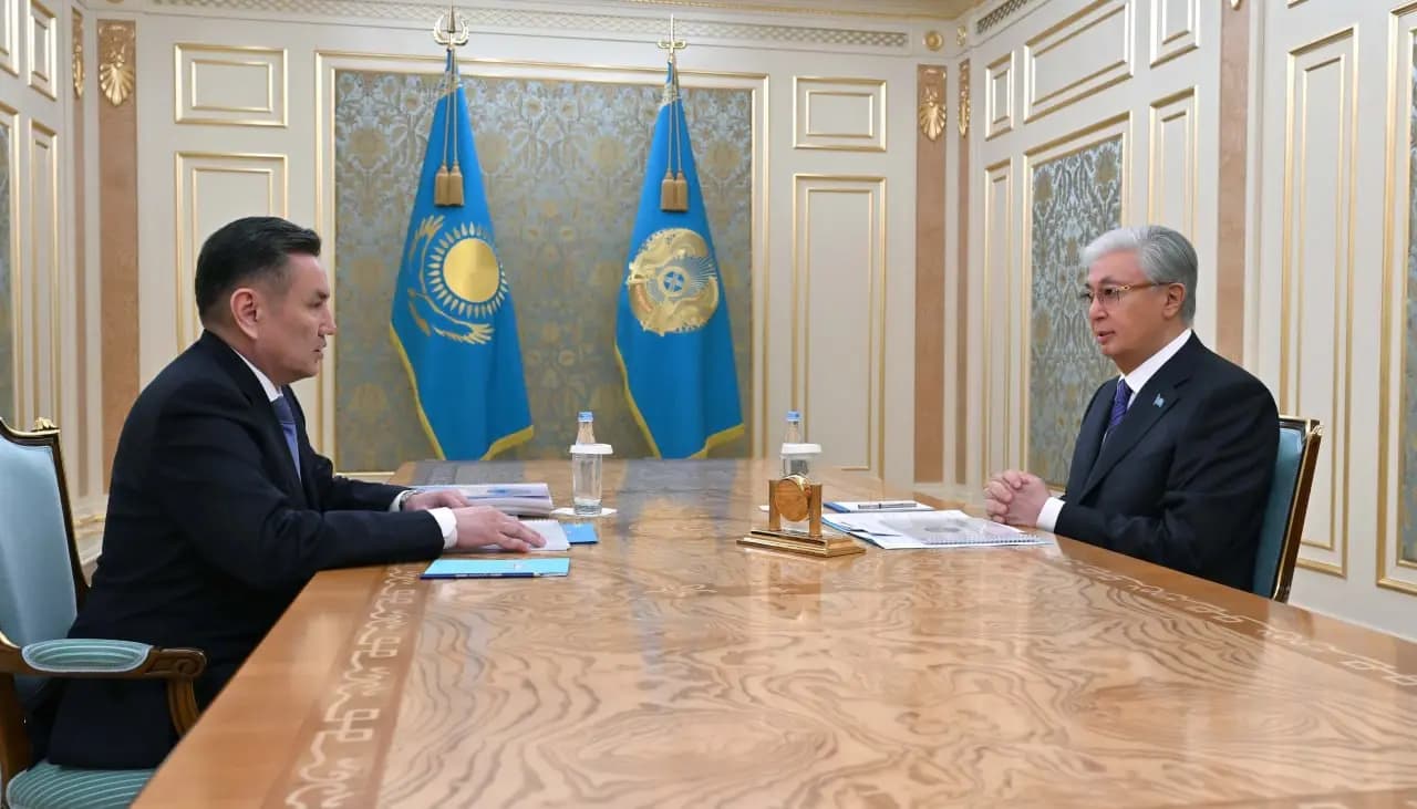 Тоқаев ШҚО әкімі Нұрымбет Сақтағановтың есебін тыңдады