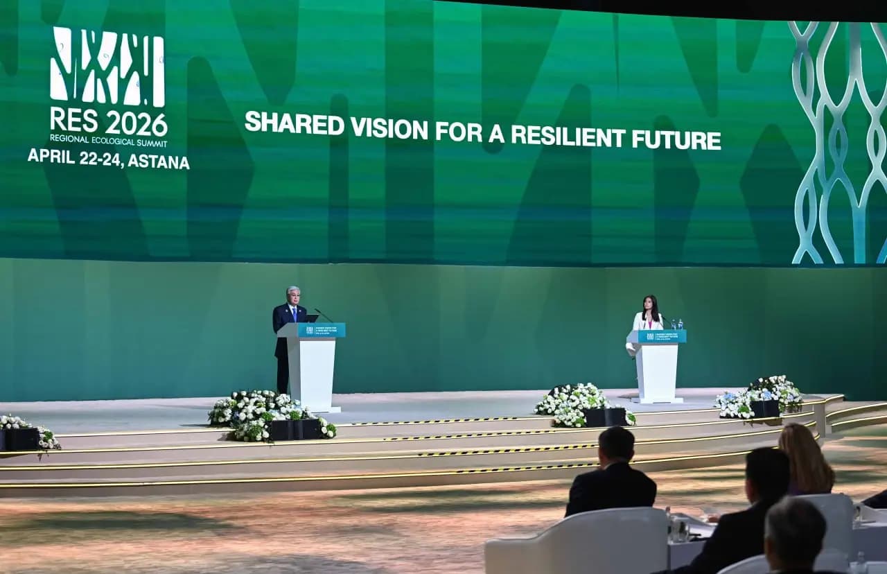 President of Kazakhstan calls for a fair and balanced ecological transition